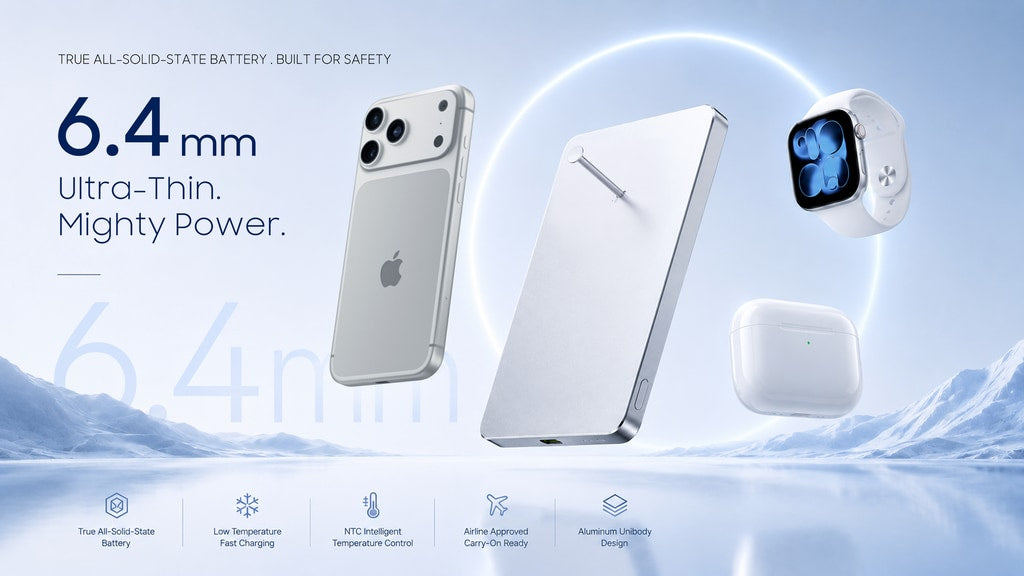Inside the chong yue: A 6.4mm Solid-State Power Bank Review