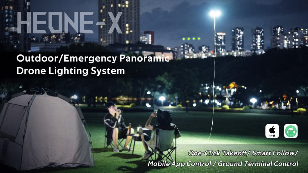 Inside the HEONE-X: A 16,000 Lumen Tethered Aerial Light System