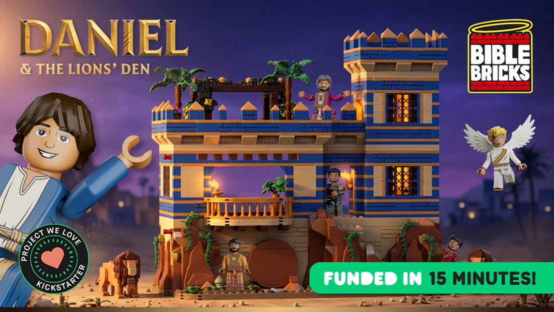 Inside the Bible Bricks Daniel Set: Storytelling Through 1,723 Pieces