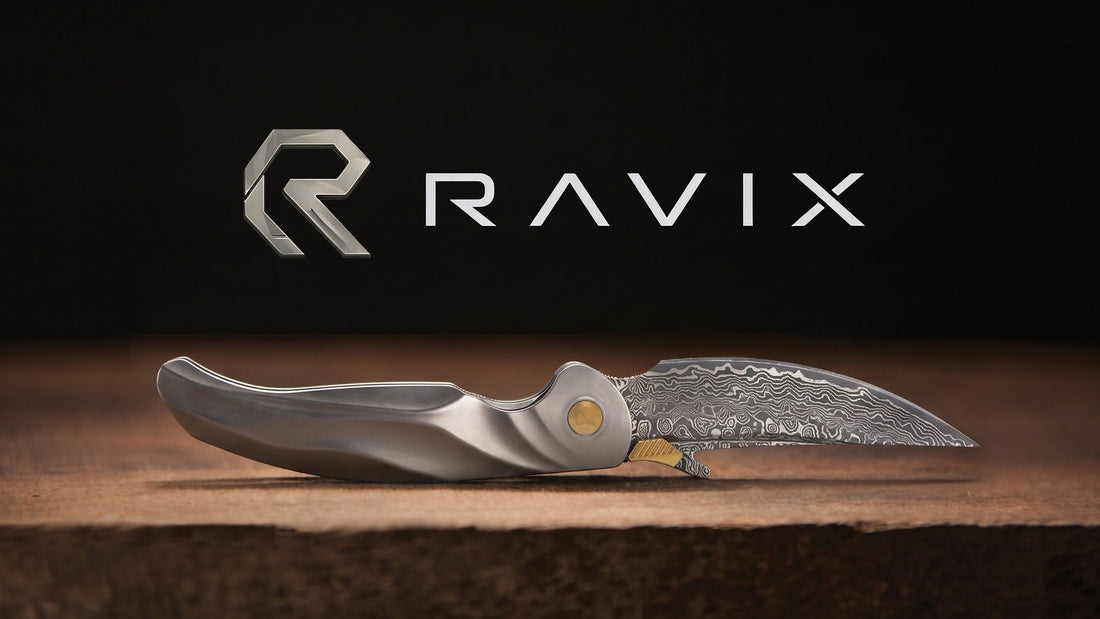 Inside the Ravix V67: A Damascus Steel and Titanium EDC Knife
