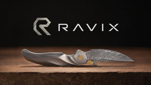 Inside the Ravix V67: A Damascus Steel and Titanium EDC Knife