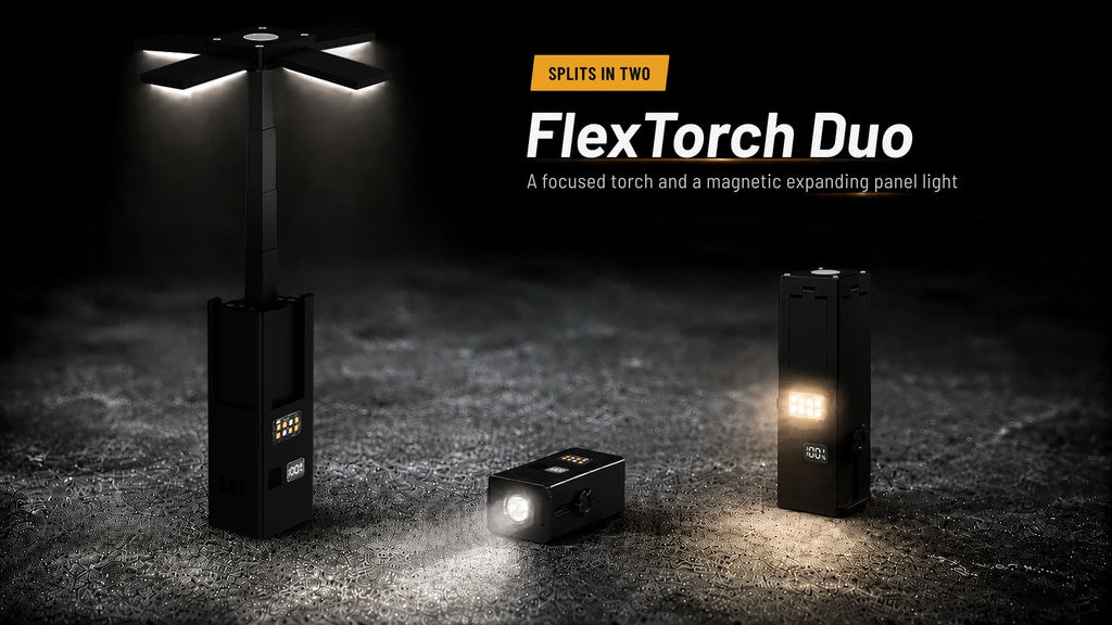 Inside the FlexTorch Duo: A Modular Light for Any Situation