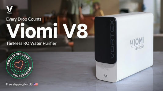 Viomi V8: Next-Gen 800G 9-Layer Filtration RO Water Purifier