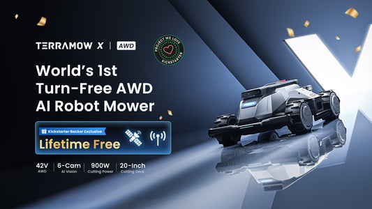 Inside the TerraMow X: The AWD AI Robot Mower That Doesn't Turn