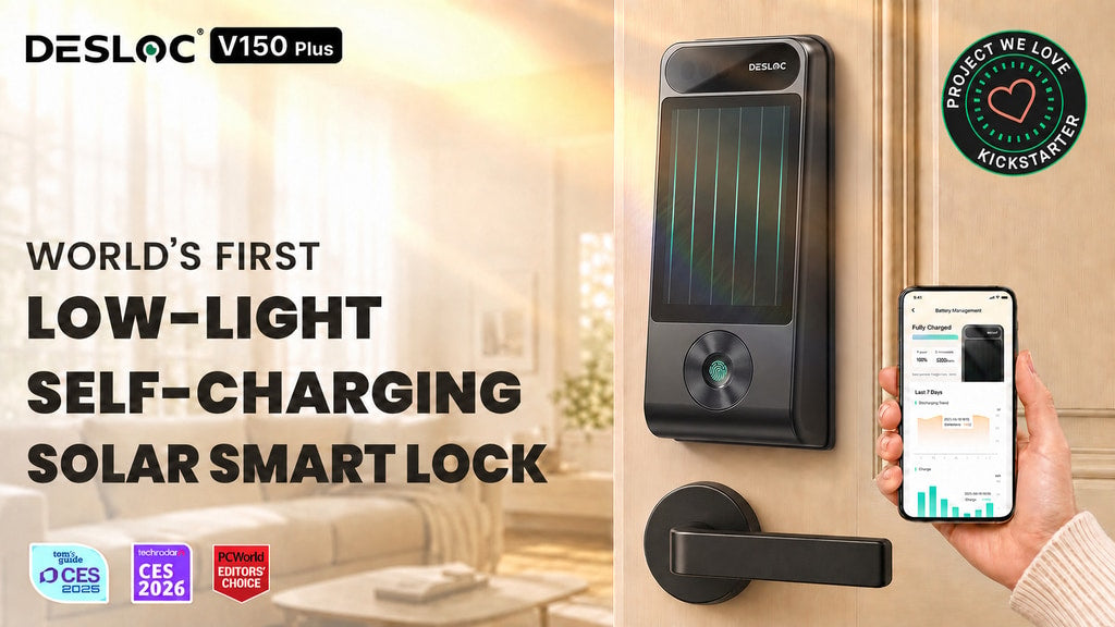 Inside the DESLOC V150 Plus: A Smart Lock That Never Dies