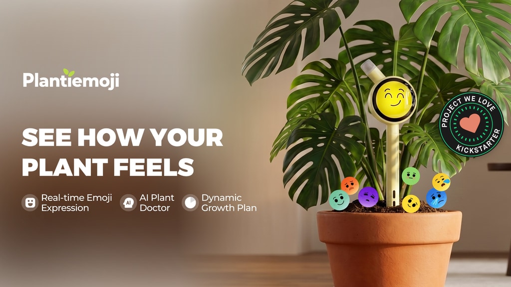 Inside Plantiemoji: The Smart Sensor That Gives Your Plant a Voice