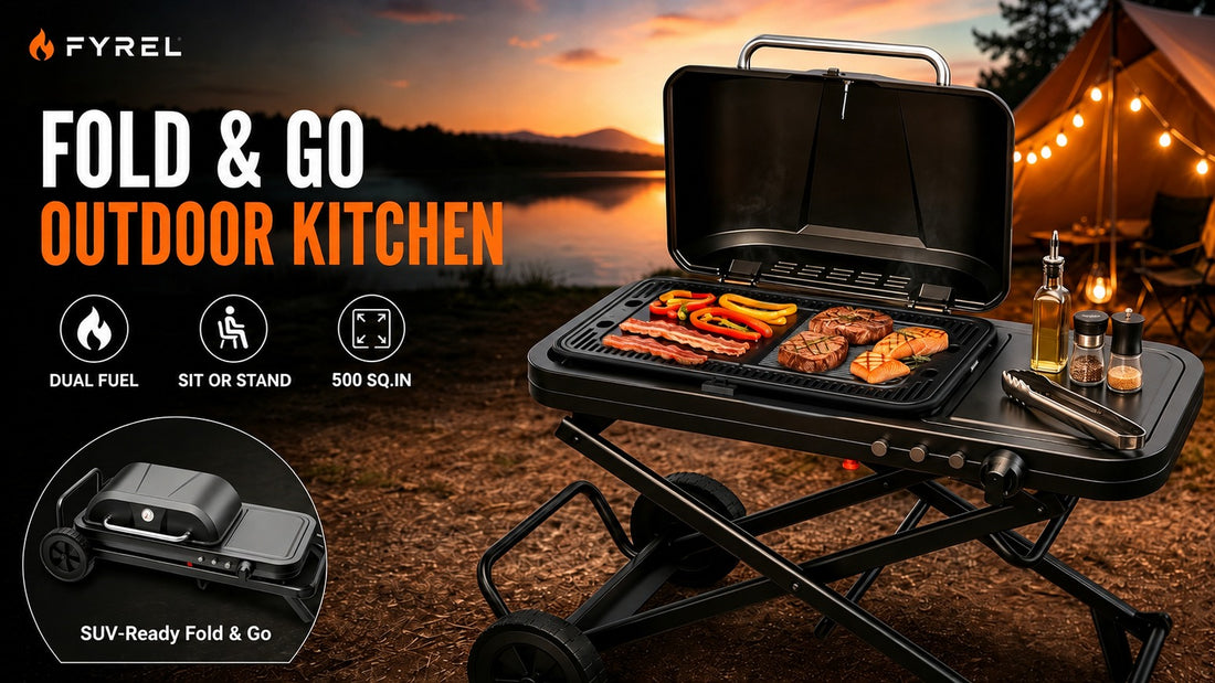 Inside the FYRELX Fold & Go: The SUV-Ready Outdoor Kitchen