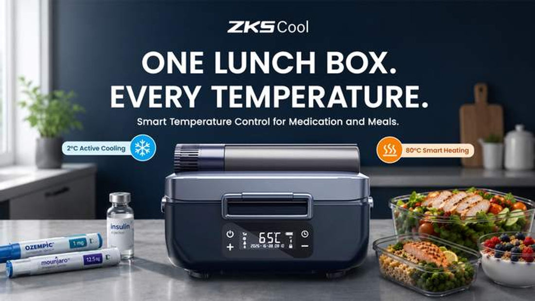 Inside the ZKSCool CoolHeat: A Lunch Box That Heats & Cools