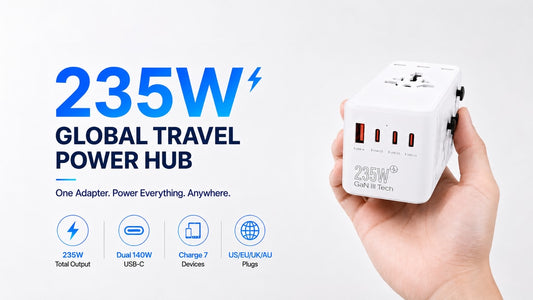 Inside the VoltArk: A 235W Travel Hub to End Charger Clutter