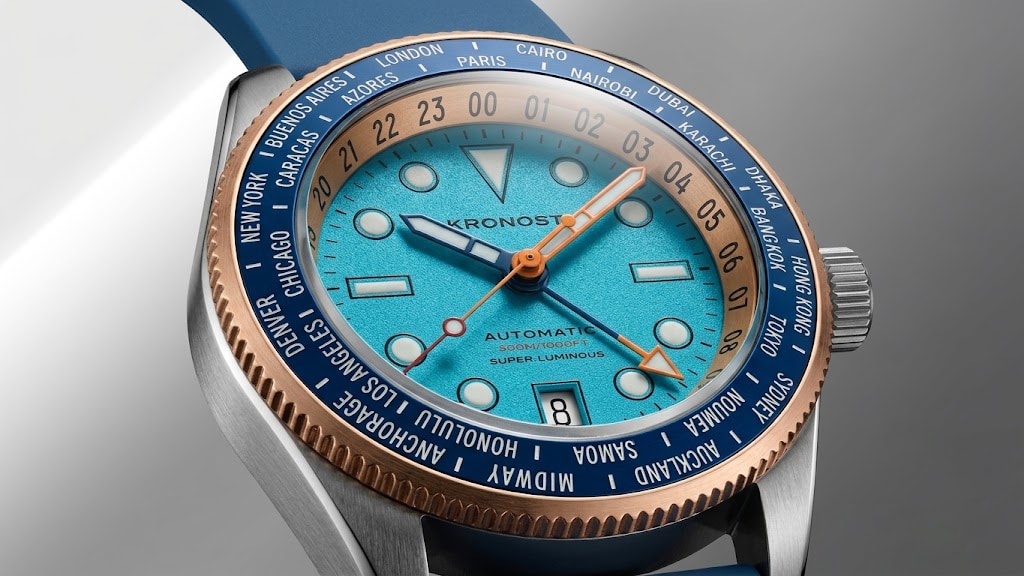 KRONOSTI ATLAS GMT Review: A 300m Titanium Travel Watch on Kickstarter