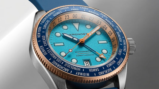 KRONOSTI ATLAS GMT Review: A 300m Titanium Travel Watch on Kickstarter