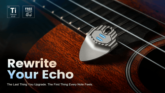 Inside the EchoTi: The Titanium Guitar Pick Built for a Century