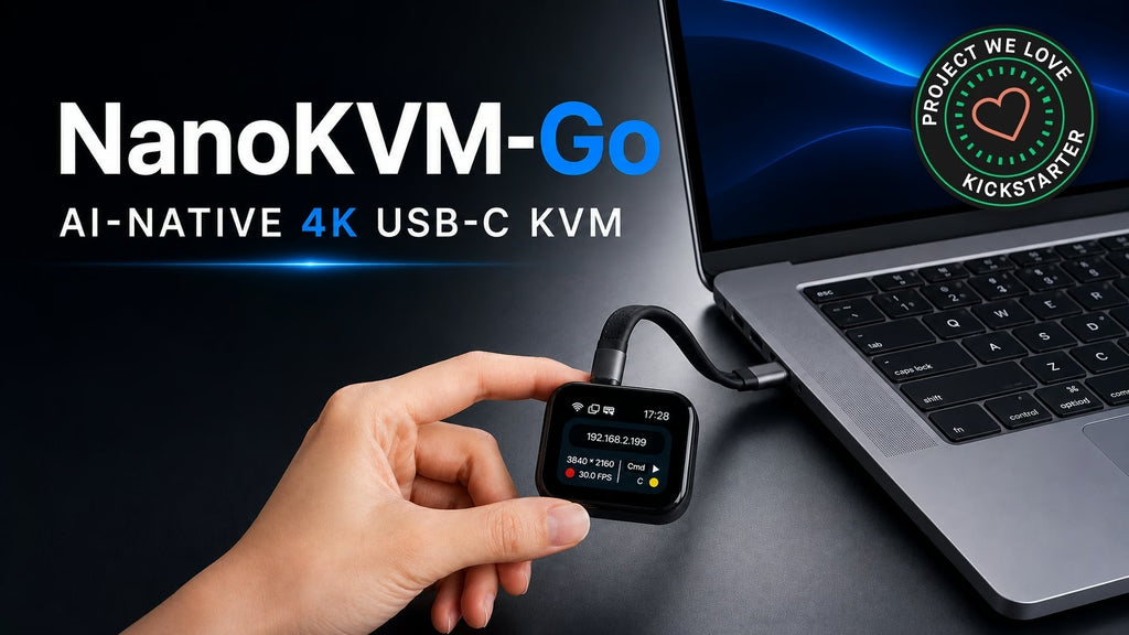 Inside the NanoKVM-Go: An AI-Native 4K USB-C KVM Review