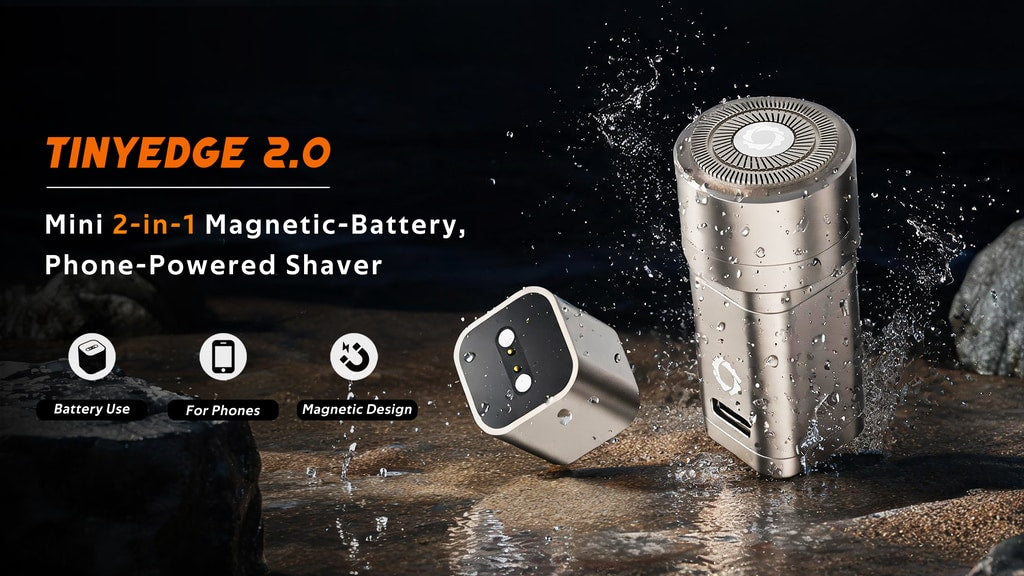 Inside the TinyEdge 2.0: A Shaver Powered By Your Phone?