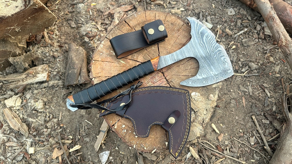 Inside the Gorvik Axe: A Damascus Steel Tool Forged for the Field