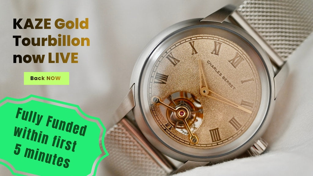 Inside the Charles Berret KAZE: A Titanium Tourbillon for Backers