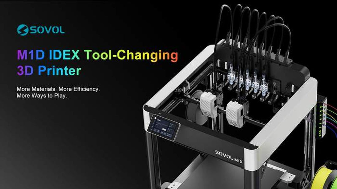 Inside the Sovol M1D: A Tool-Changing IDEX 3D Printer