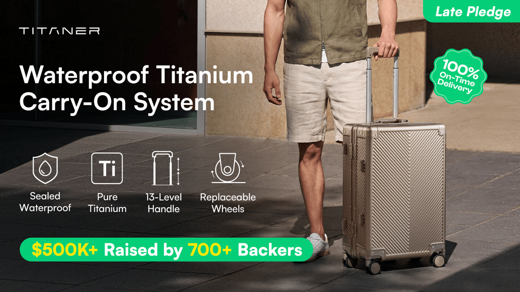 Inside the Titaner Voyager: A Modular Titanium Carry-On System