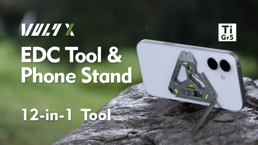 Inside the VULYX: A 12-in-1 Titanium EDC Multi-Tool Review