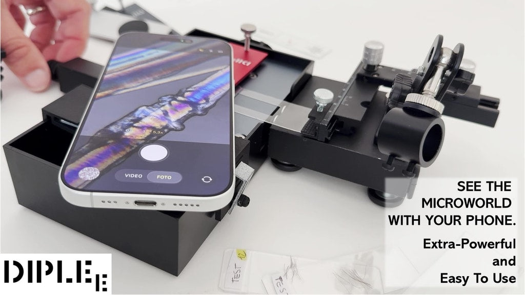 Inside DIPLE E & P: A 1500x Microscope for Your Smartphone