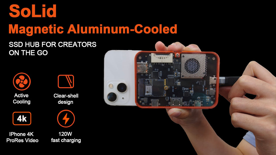Inside the Solid DriftHub: An 8-in-1 Magnetic SSD Hub for Creators