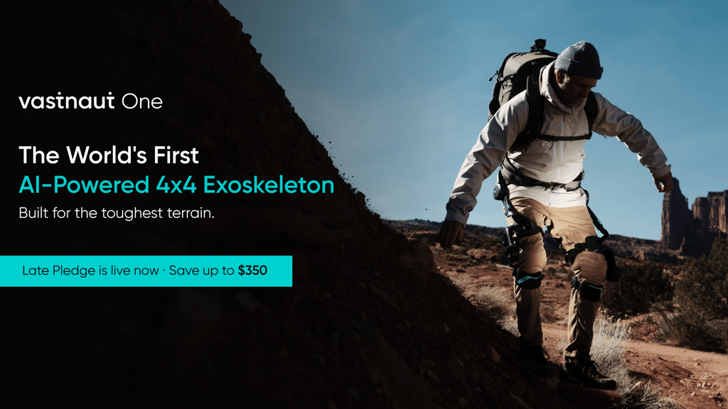 Inside the Vastnaut One: AI Exoskeleton for Tough Terrains