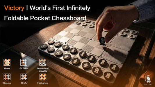 Inside the Victory Chessboard: An Infinitely Foldable Pocket Set