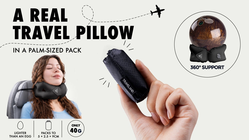 Inside the A-Nap Air: A 40g Pillow for Real Travel Sleep