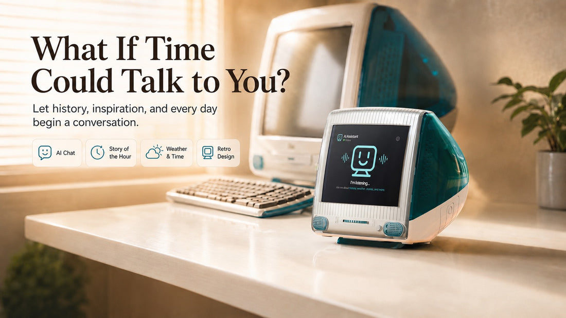 Inside the TIMECAPSULE G3: An AI Time Machine for Your Desk