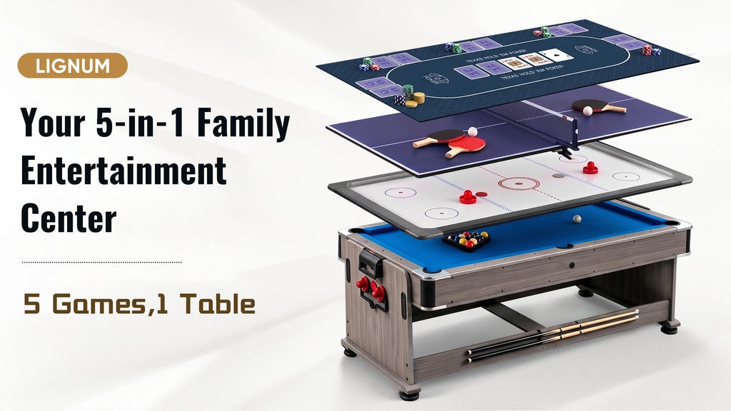 Inside the LIGNUM: The 5-in-1 Table for Every Family Occasion