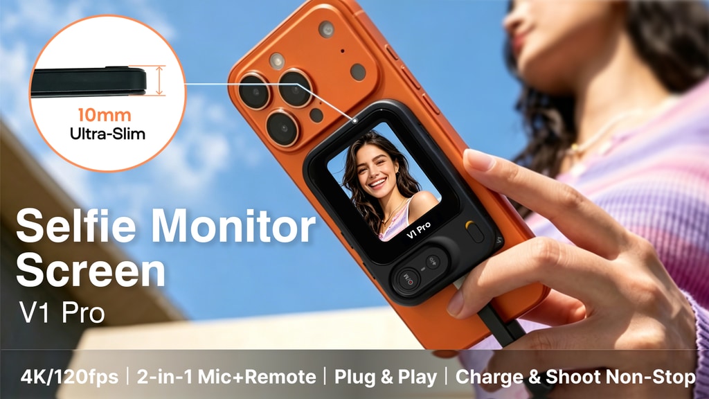 Inside the Cardon V1 Pro: A Magnetic Monitor for Vlogging