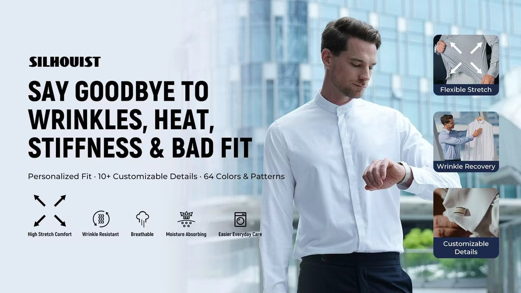 Inside the Silhouist Custom Shirt: Performance Fabric Meets Tailored Fit