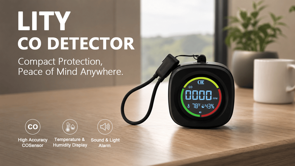 Inside the LITY: A Portable CO Detector for Campers & RVs
