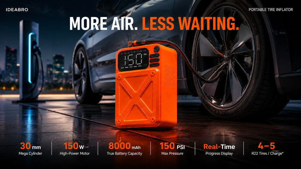 PulseAire Inflator Review: 8000mAh Power for Any Tire, Anywhere