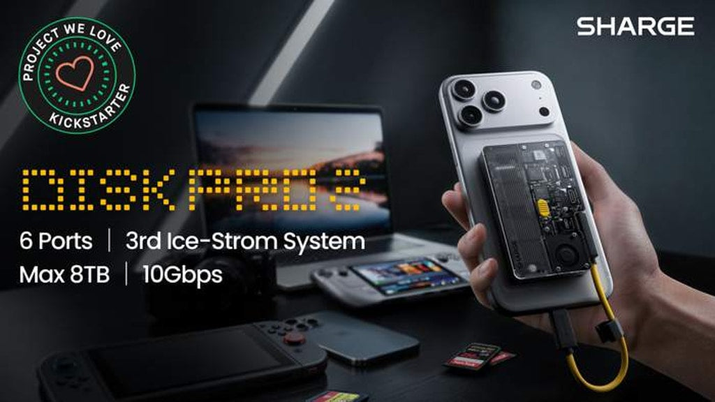 Inside the Sharge Disk Pro 2: A Hub That Cools Your SSD