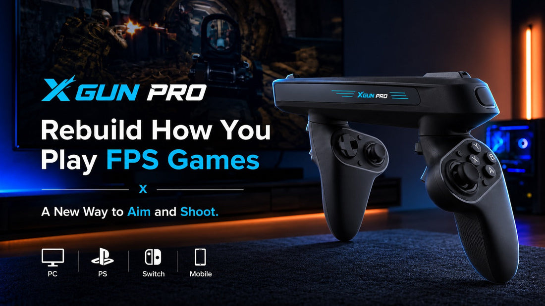 Official Kickstarter video cover for XGUN PRO