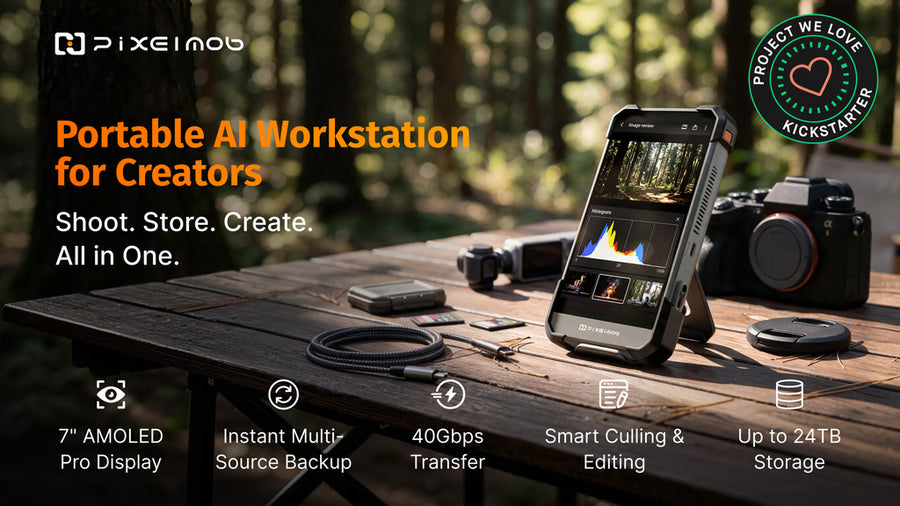 PixelMob: Portable-AI-Workstation-for-Creators