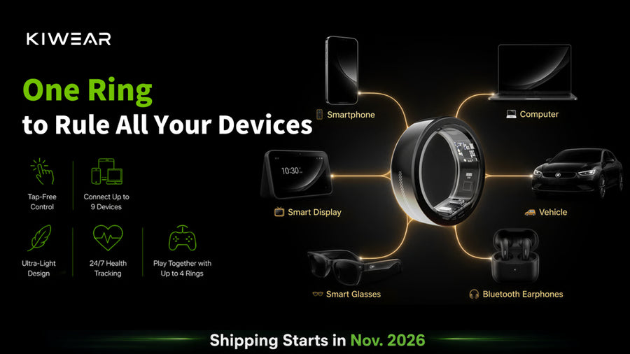 KiWear Ring: One Ring to Rule All Your Devices
